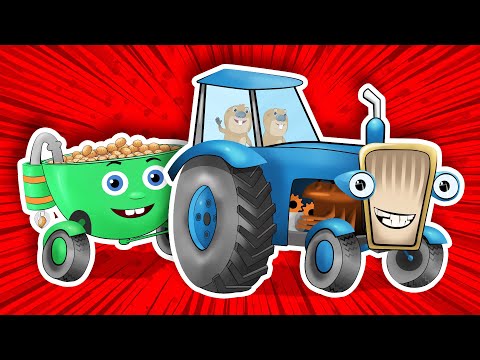 Bajka dla dzieci o tym, jak traktor z przyjaciółmi sadził ziemniaki.