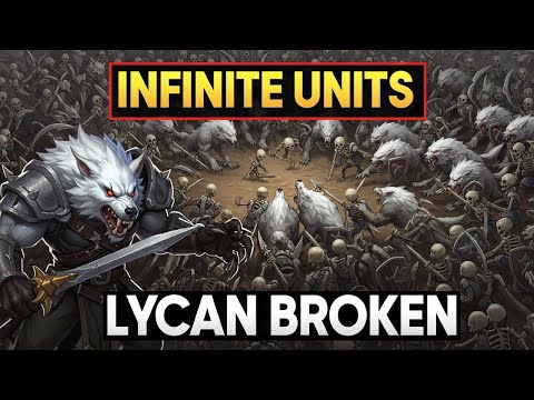 LYCAN + DEMON SYNERGY = INFINITE UNITS! | Mage & Monsters 2