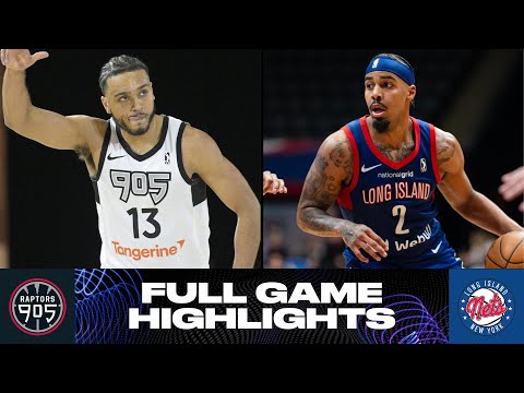 Long Island Nets vs. Raptors 905 - Game Highlights
