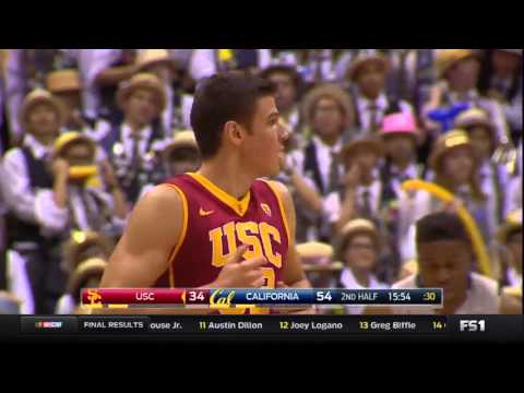 M Basketball: USC 65, Cal 87 - Highlights (2/28/16)