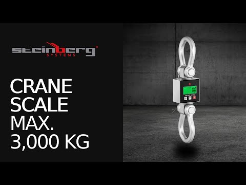 Produktvideo - Kranvægt - 3.000 kg / 500 g