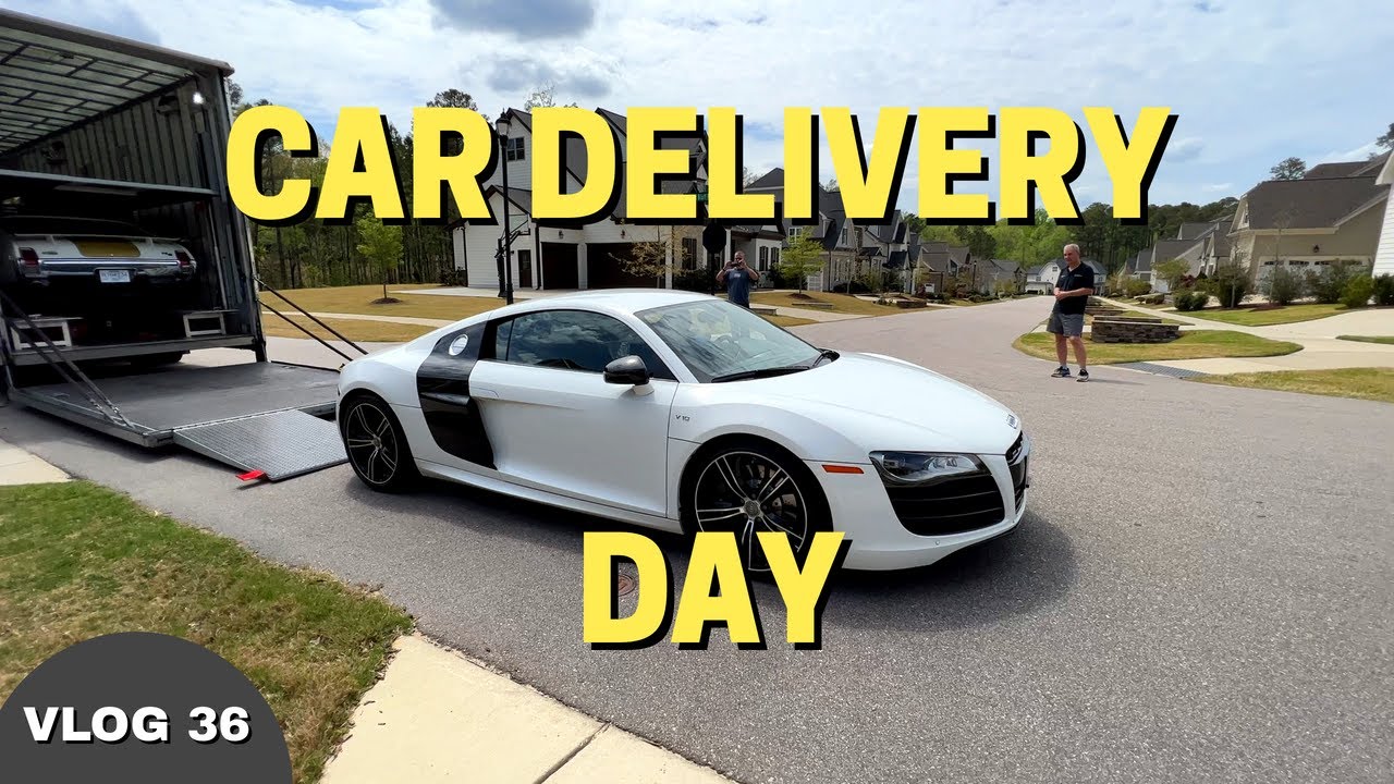 Audi R8 Delivery Day [Vlog 36]