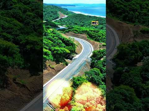 Primer tramo de la Carretera Costanera El Naranjo hasta Playa El Remanso en San Juan del Sur -Rivas