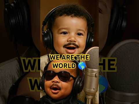 🎶We are the World 🌎 USA for Africa Baby AI Singer KI Sänger