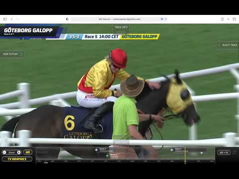 Lopp 4, 14 juli 2021 -Göteborg Galopp