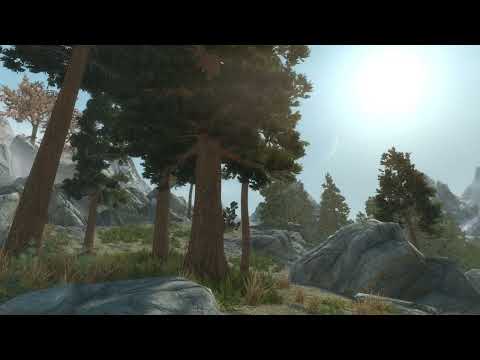 The Elder Scrolls V  Skyrim SE COZY HIKE: Lake Ilinalta