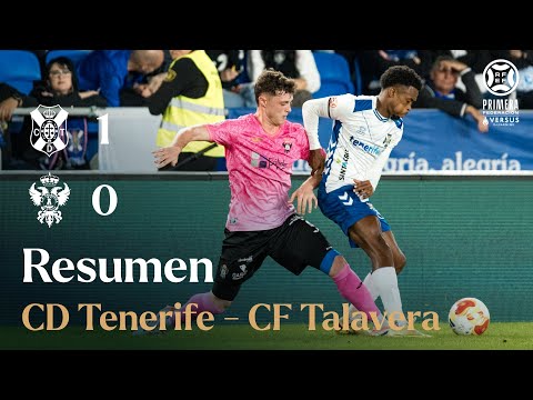 CD Tenerife | Resumen del CD Tenerife - CF Talavera (J. 19, Primera Federación 25/26)