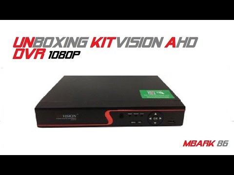 unboxing Kitvision AHD dvr 1080p surprise
