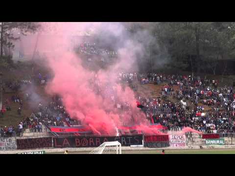 "Recibimiento Barra Gris Clasico 17-02-13" Barra: La Barra Gris • Club: Deportivo Carchá