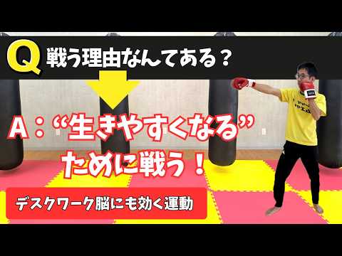 【格闘技不要論を論破】キックボクシングが「仕事の効率」を上げる理由のサムネイル