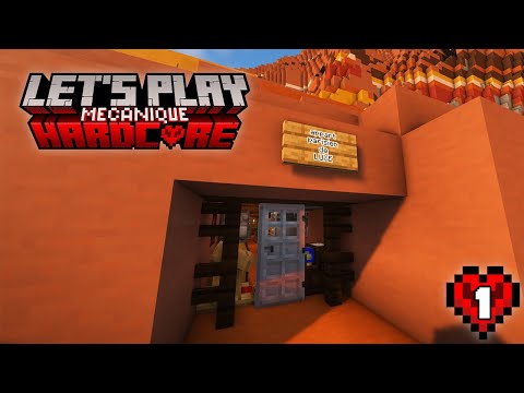 Une seed absolument incroyable - Let's Play Mécanique Minecraft Survie Hardcore (#1)
