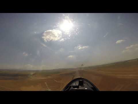 Glider low altitude cable cut procedure - 180 deg turn