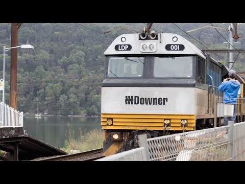 NSW Rail: Freight at Wondabyne