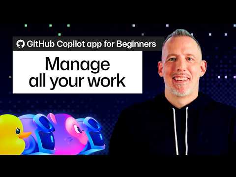Video Thumbnail: The My work tab: your mission control in the GitHub Copilot app