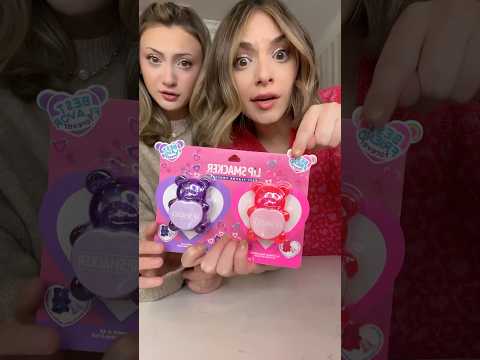 Ultra sweet lip balm challenge!💄 Make my makeup glow! ✨🤩 #makeup #lipbalm