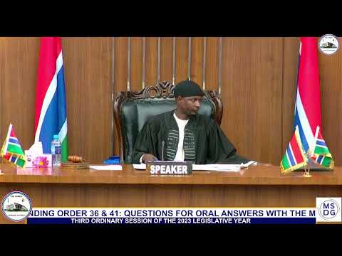 Third Ordinary Session: Sitting Of Wednesday 13th September 2023