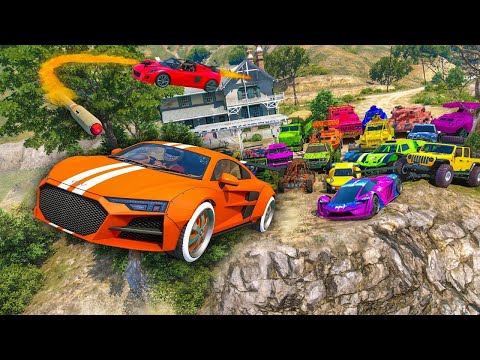 TODOS CONTRA MI ÉPICO!! EL GRAN SALTO! - GTA 5 ONLINE