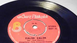 edip akbayram dostlar , kahpe felek , zalim zalim PLAK VINYL RECORD 7"