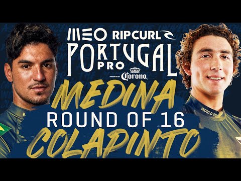 Gabriel Medina vs Griffin Colapinto | MEO Rip Curl Pro Portugal - Round of 16