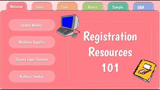 Registration Resources 101 Informational Session | Bronco Exchange