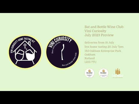 Bat and Bottle Wine Club Vini Curiosity July 2023 preview