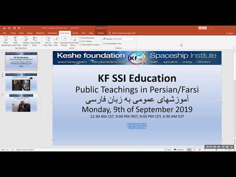 2019 09 09 PM Public Teaching in Persian/Farsi - آموزشهای عمومی به زبان فارسی