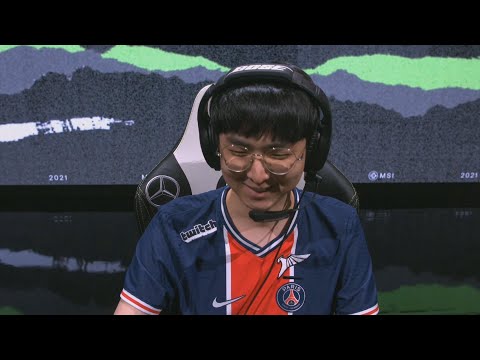 River laughing after Maple outplays Humanoid - MSI PSG vs MAD Lions #shorts