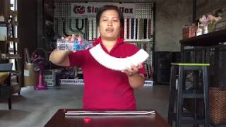 สาธิตคุณสมบัติของท่อขาไมค์Flexible Arm และ A-TYPE  by.Siam Preflex