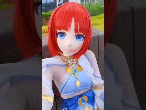 Meko outdoor kigurumi in summer