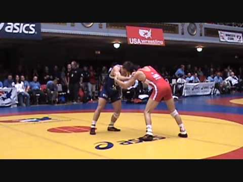 US OPEN FS - Troy Nickerson dec. Frank Perrelli, 55 kg freestyle semis