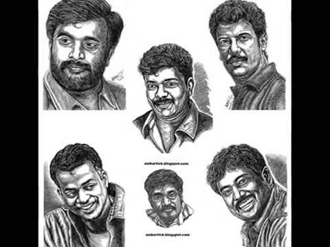 KATHTHI VIJAY TO YENNAI ARINDHAAL GAUTHAM MENON - TAMILNADU POPULAR CELEBRITIES PORTRAITS