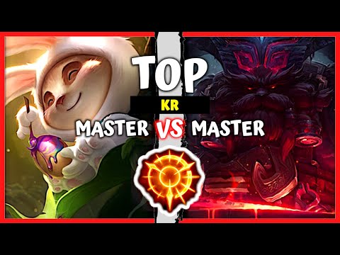 Master Teemo Top vs Master Ornn - KR Rank S11