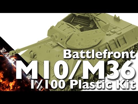 Review | Plastic M10/M36 Tank Destroyer 1/100 (15mm) | Flames of War
