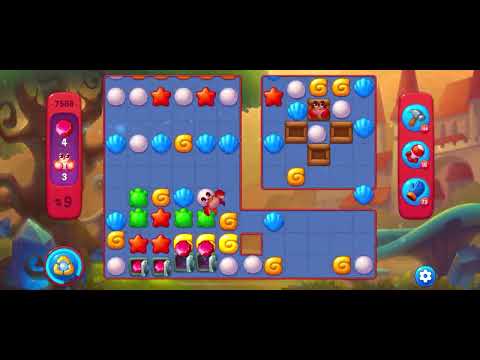 Fishdom Hard level 7568 no boosters フィッシュダム