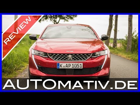 Neuer Peugeot 508 GT 2,0l BlueHDi 180 (2019) mit 177 PS im Test und Fahrbericht