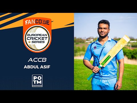 POTM: A.Asif -  UNI vs ACCB | Highlights | FanCode ECS Romania, 2022  Day 1 | ECS22.124