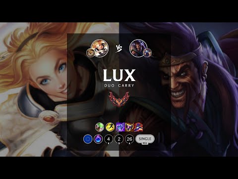 Lux Bot vs Draven - EUW Grandmaster Patch 12.18