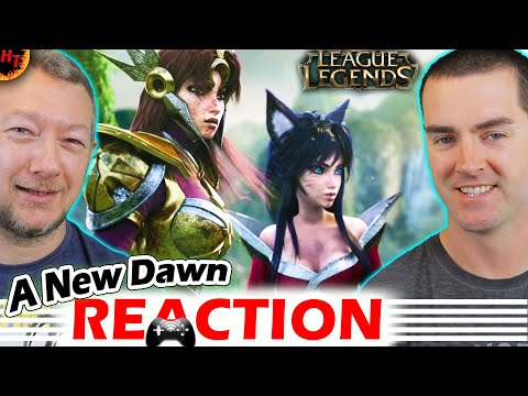 A New Dawn Cinematic REACTION- League of Legends