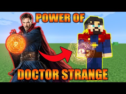 DOCTOR STRANGE MAGICAL POWERS CAN KILL WITHER IN ONE SHOT  | MINECRAFT HINDI