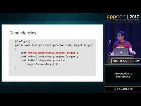 CppCon 2017: Nicolas Fleury “Introduction to Sharpmake”
