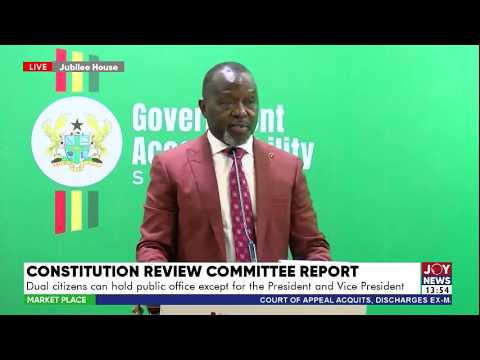 Constitutional Reforms Unveiled: Government Backs 5-Year Presidential Term, Ministerial Cap and More