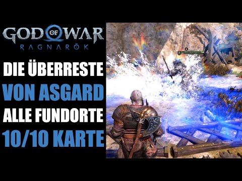 God of War Ragnarök ÜBERRESTE VON ASGARD Alle Fundorte 10 von 10