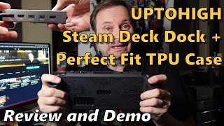 Steam Deck: UPTOHIGH Dock Station and TPU Case Review