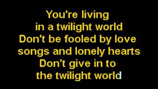 Twilight World Swing Out Sister Karaoke Demo CustomKaraoke RARE custom