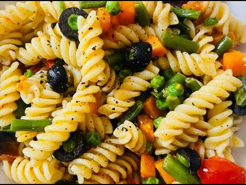 Simple & Easy Pasta Salad Recipe | Pasta Fredda