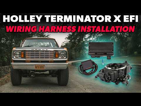 Holley Terminator X EFI - Wiring Harness Installation and Suggestions