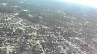 preview picture of video 'Takeoff from Columbia, SC on Continental Express to Houston 2-17-2011'