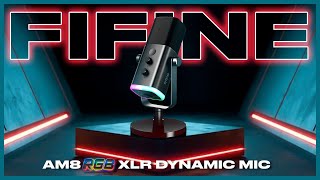 FIFINE AM8 XLR/USB Gaming Microphone Test Review