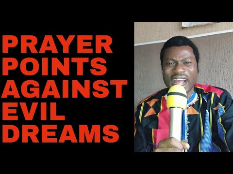 PRAYER POINTS AGAINST EVIL DREAMS | PRAYER TO CANCEL BAD DREAMS - YOUTUBE