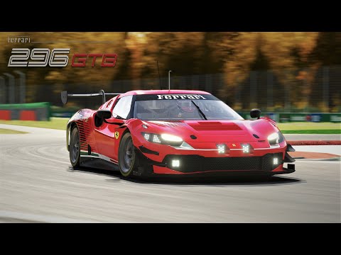 2023 Ferrari 296 GT3 LM Testing | Assetto Corsa